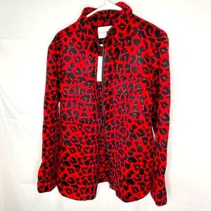 FashionNovaMen Red Cheetah Print Luxury Jacket!